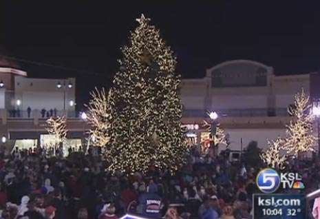 Holiday Lights Brighten Downtown SLC