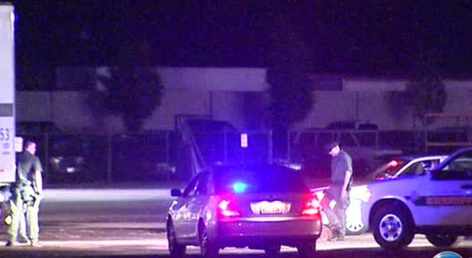 Suspect arrested after he yells for help