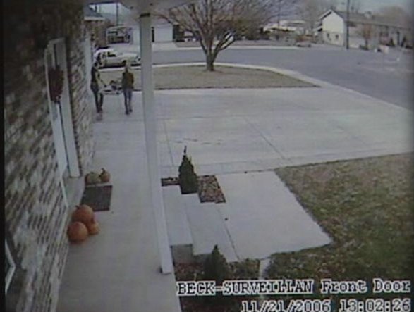 Home Surveillance Helps Homeowner Catch Thieves