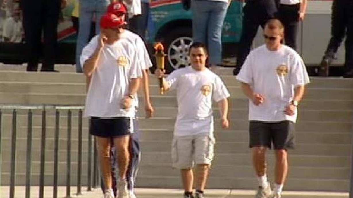 Special Olympics torch travels through Salt Lake