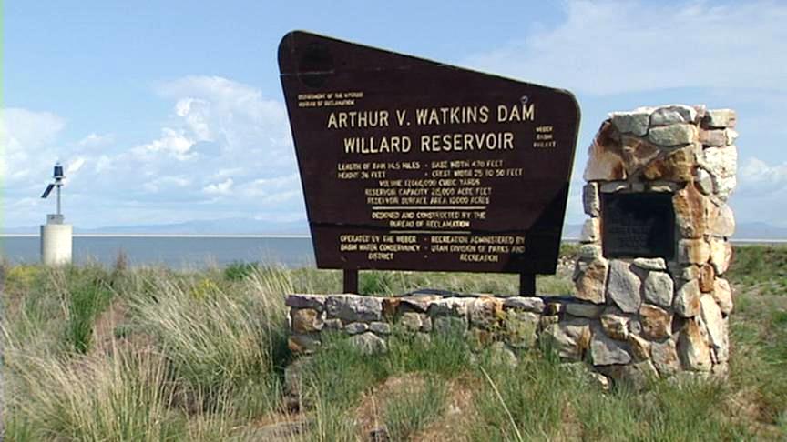 'Biggest dam wall you'll never see' planned for Willard Bay