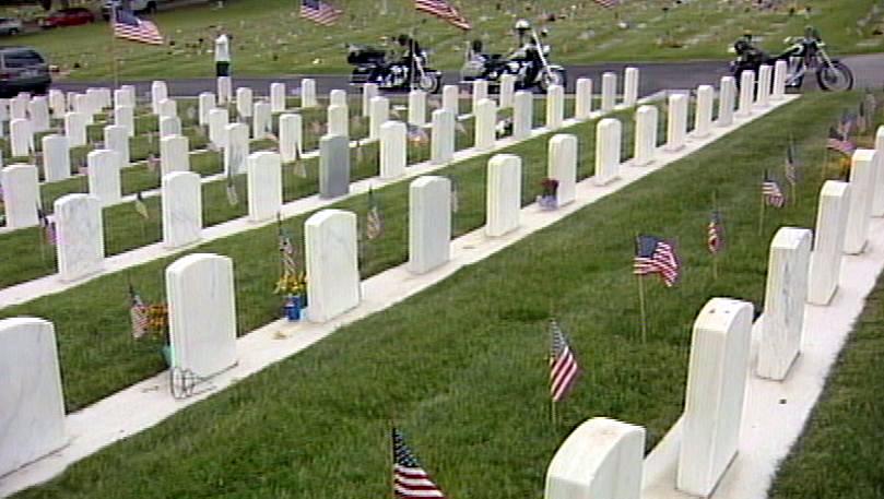Veterans' section of cemetery rededicated