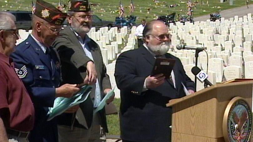 Veterans' section of cemetery rededicated