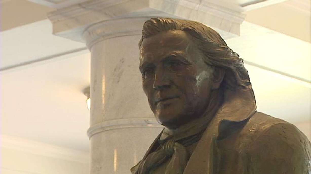 Brigham Young statue returns to Capitol