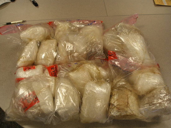 Highway patrol makes big meth bust on I-70