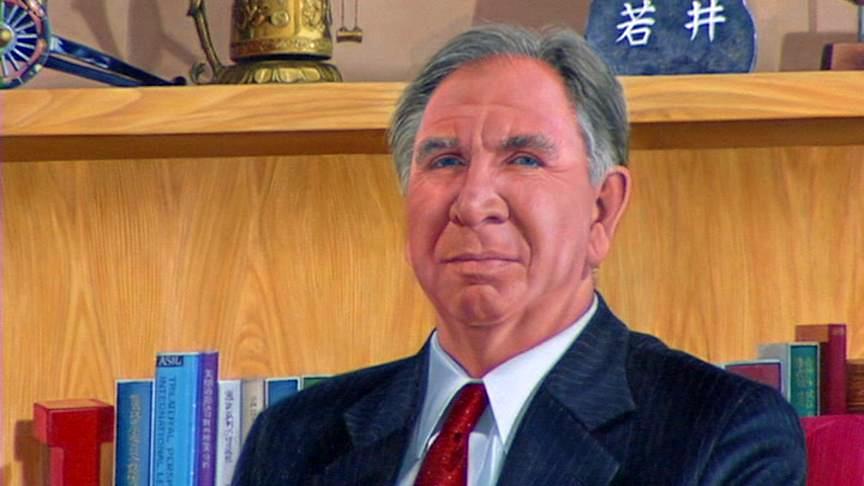 University of Utah unveils portrait of president