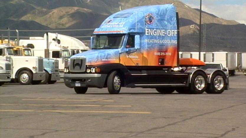 New technology to keep truckers cool and save money