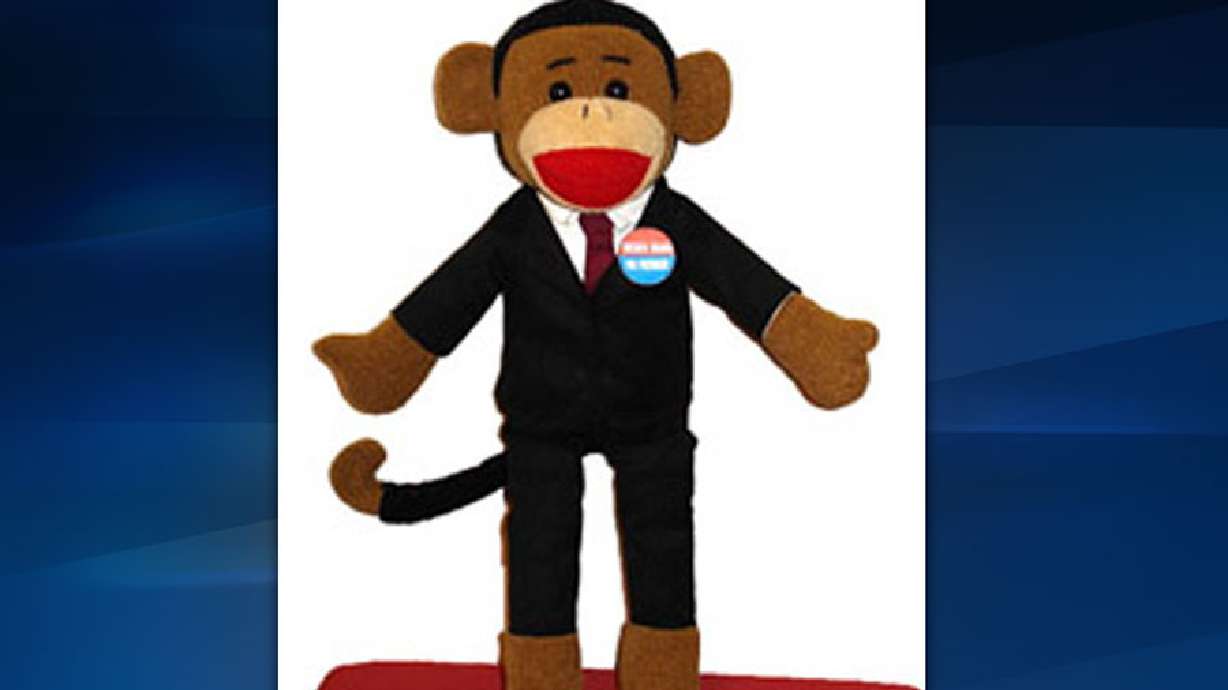 Company nixes monkey doll named for Obama