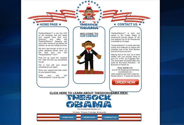 Company nixes monkey doll named for Obama