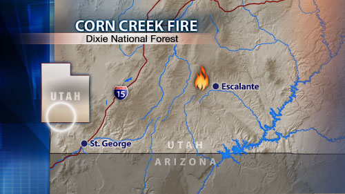 Escalante fire 80 percent contained