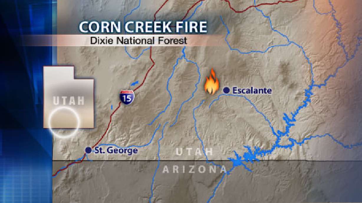 Escalante fire 80 percent contained