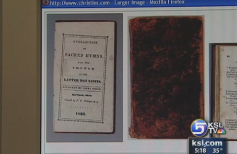 Rare LDS Hymnal Sold for $230,000