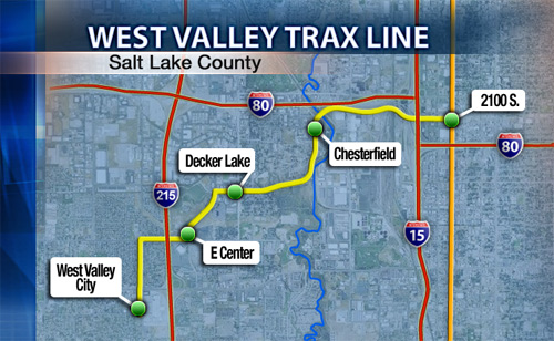 UTA breaks ground on West Valley TRAX line