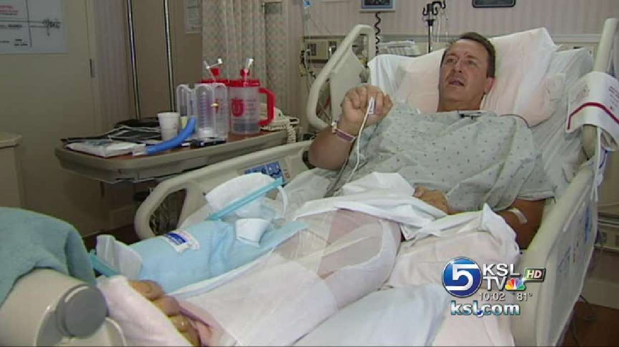 Shurtleff says leg pain subsiding; doctors await staph tests
