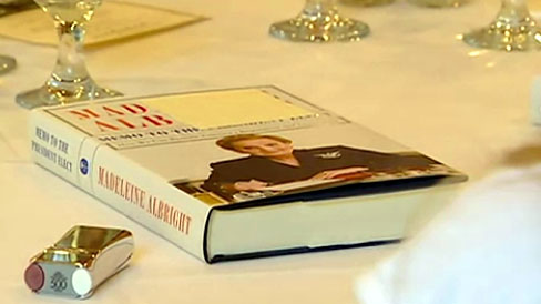 Albright visits Utah, offers advice in new book