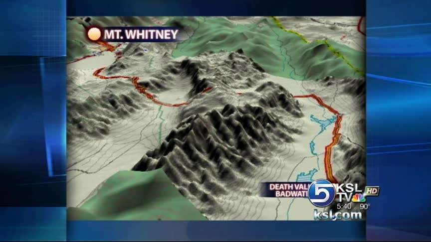 Ultramarathoners training for race through Death Valley