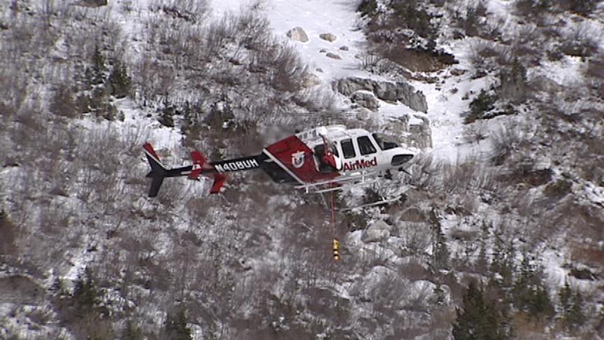 Helicopter Device Saves Time for Buried Avalanche Victims