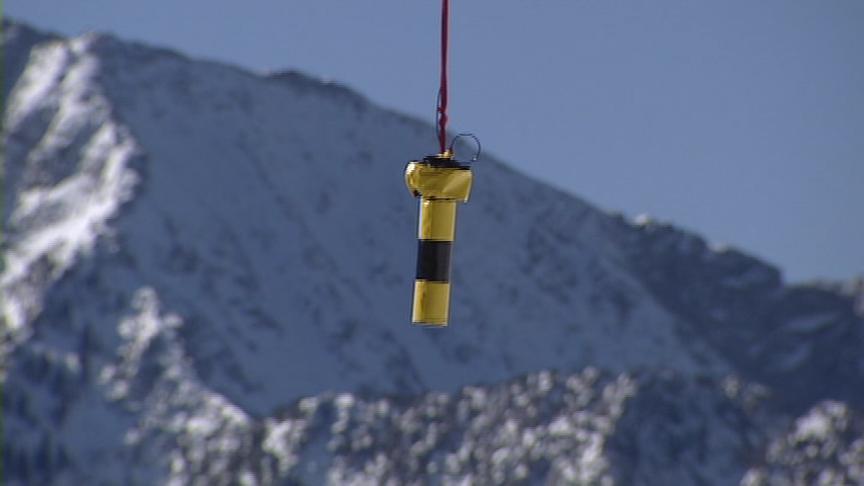 Helicopter Device Saves Time for Buried Avalanche Victims