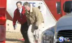 Chopper Makes Hard Landing in Canyon Near Bountiful