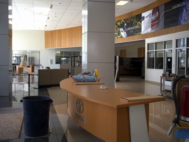 Dealership built with environment in mind