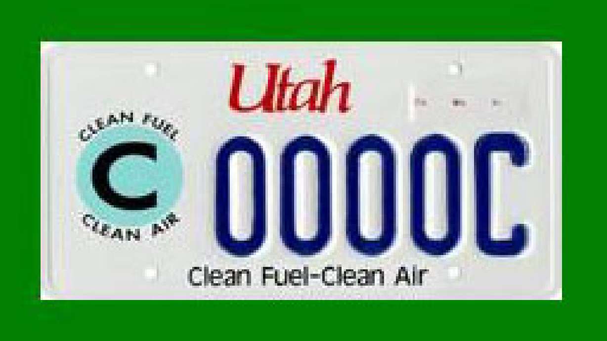 More people buying clean-fuel license plates