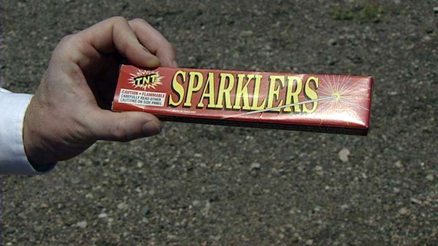 Fireworks on sale, but you can't light them yet
