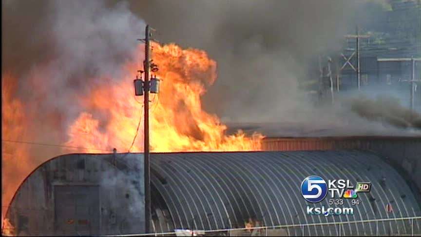 Property owner thanks fire crews, surveys damage