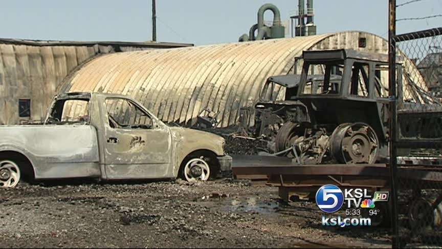 Property owner thanks fire crews, surveys damage