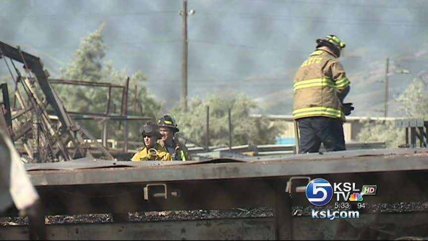 Property owner thanks fire crews, surveys damage