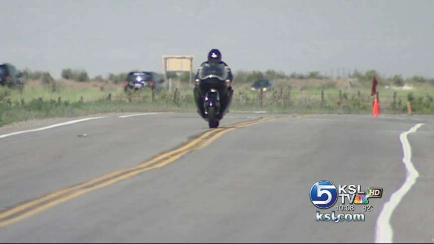 Utah motorcyclist tries for new speed record