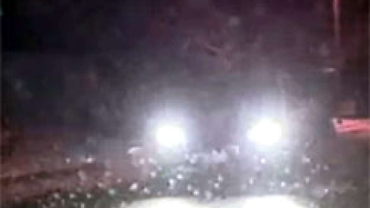 Slushy Side Streets Greet Morning Commuters