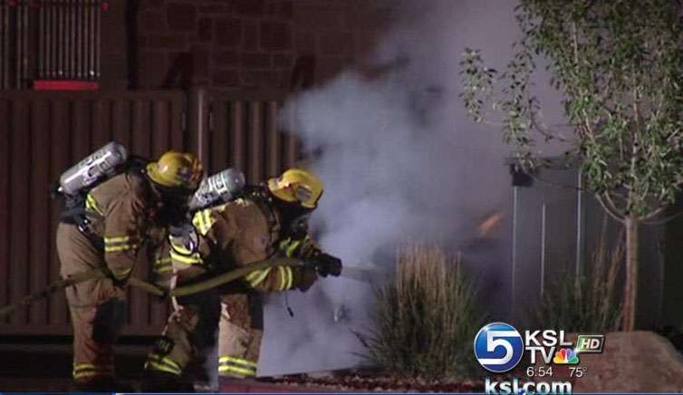 Power restored after car crash in Draper