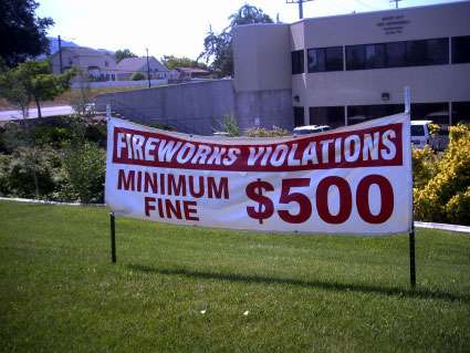 Sandy Fire stepping up patrols on illegal fireworks