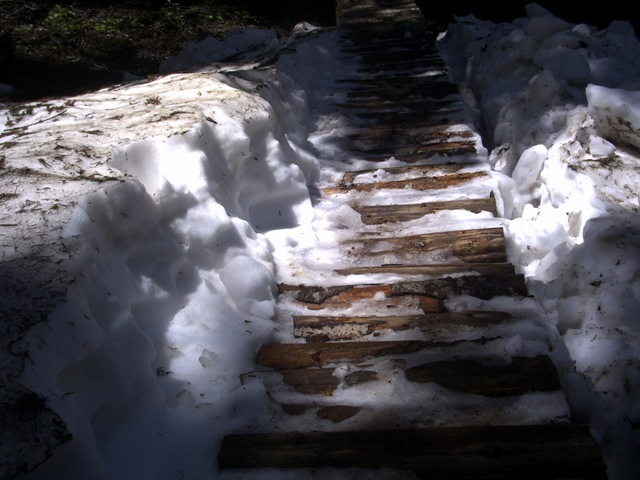 Many campgrounds still under snow