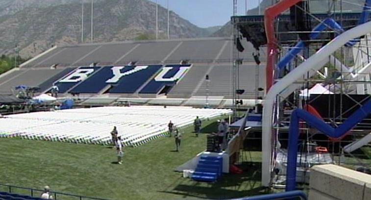 Parade-goers reserving spots for Freedom Festival