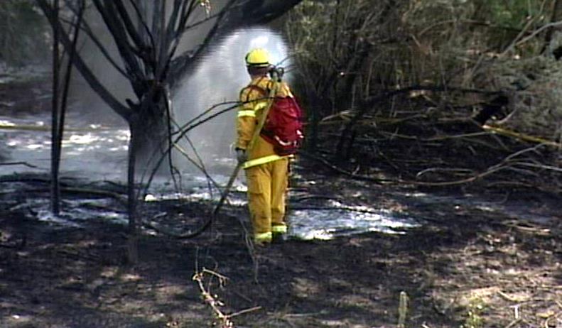 Crews extinguish wildfire in Draper