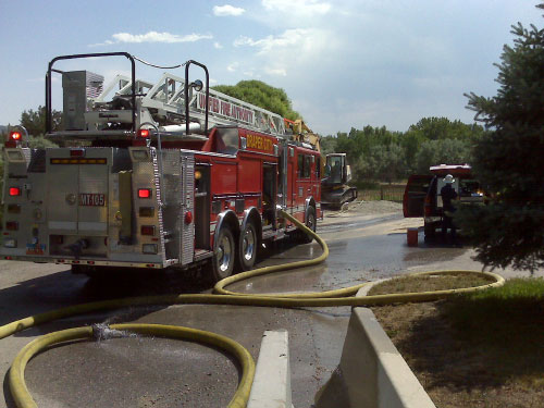 Crews extinguish wildfire in Draper
