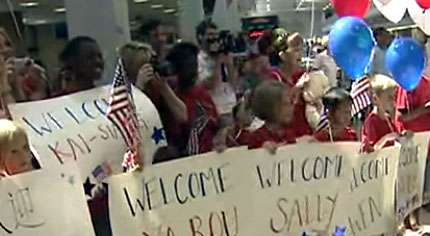 Orphans arrive from Taiwan for 5-week foster program