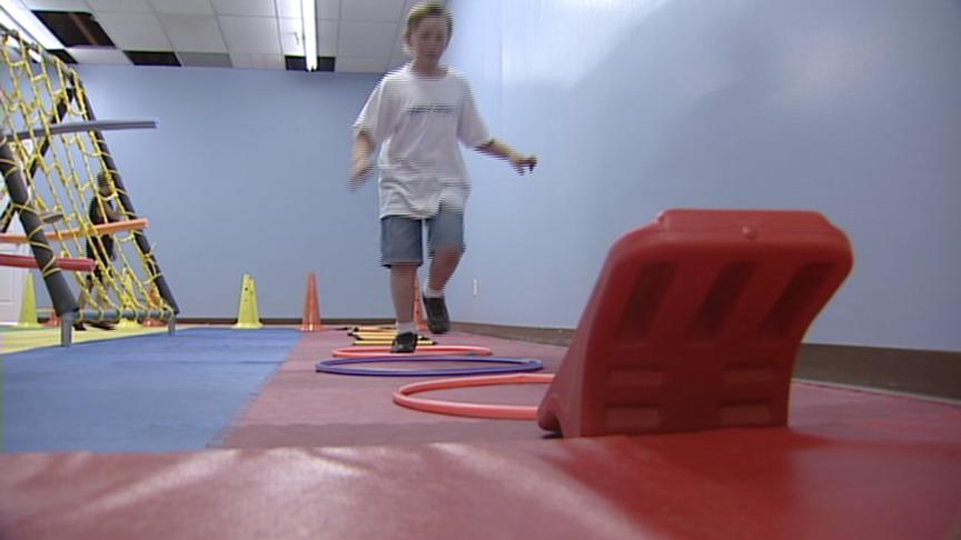 Ogden gym includes child-size equipment