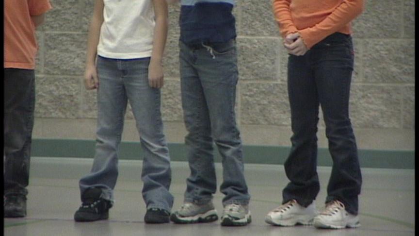 Children Dealing with the Aftermath of Yesterday's Raid