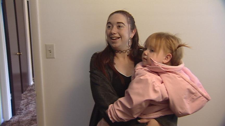 Single Mom Gets a Place of Her Own