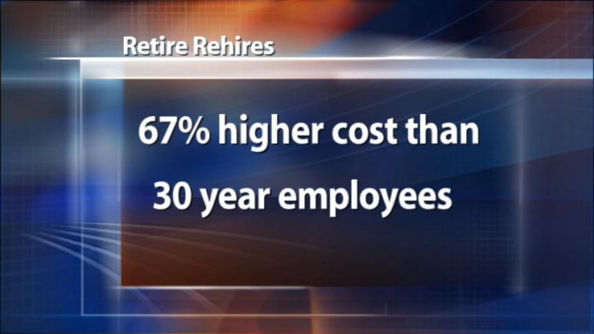 Some State Employees Retiring then Rehiring After 20 Years