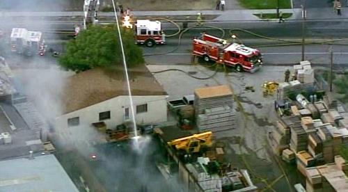 Neighbors calling for fire prevention requirements after lumberyard fire