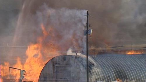 Neighbors calling for fire prevention requirements after lumberyard fire