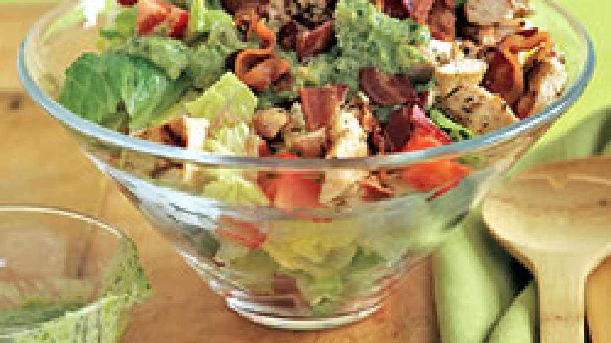 Grilled Chicken Club Salad