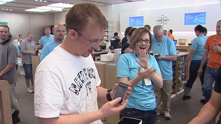 Consumers excited about new iPhones