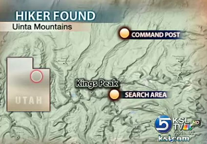 Missing hiker is found safe