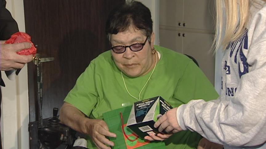 Seniors Receive Gifts from Salt Lake County Aging Services