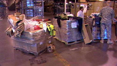 Operation Give sends donations to the Middle East