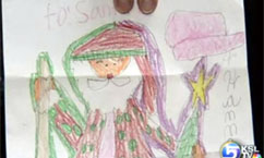 Santa's Secretary Helps Answer Holiday Mail